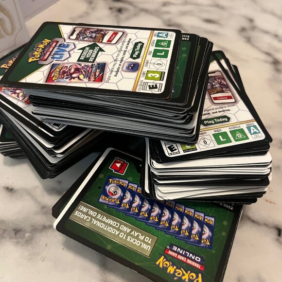 Pokemon Live Online Code Cards 580 - Picture 2 of 4